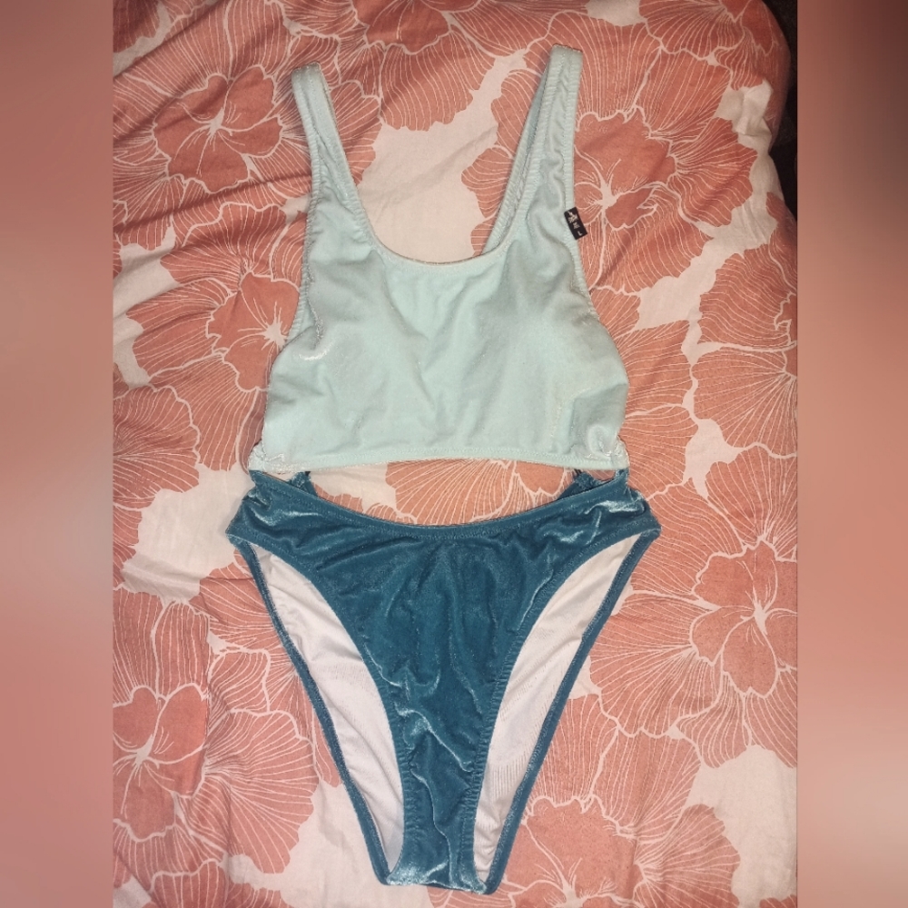 Brand New Victoria's Secret*PINK* velour swimsuit